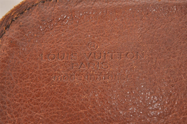 Authentic Louis Vuitton Monogram Cartouchiere MM Shoulder Bag Old Model 6512J