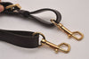 Authentic Louis Vuitton Leather Shoulder Strap Brown 22.4-25.2" LV 6514I