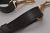 Authentic Louis Vuitton Leather Shoulder Strap Brown 22.4-25.2" LV 6514I