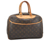Authentic Louis Vuitton Monogram Deauville Hand Bag M47270 LV 6514K