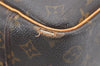 Authentic Louis Vuitton Monogram Deauville Hand Bag M47270 LV 6514K