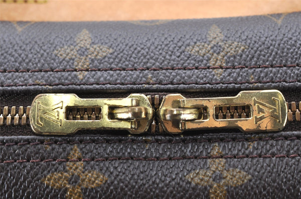 Authentic Louis Vuitton Monogram Deauville Hand Bag M47270 LV 6514K