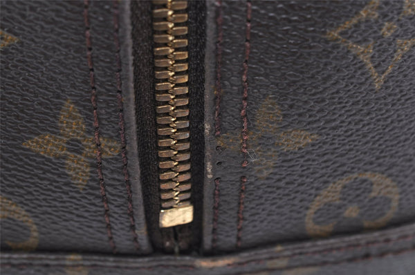 Authentic Louis Vuitton Monogram Deauville Hand Bag M47270 LV 6514K