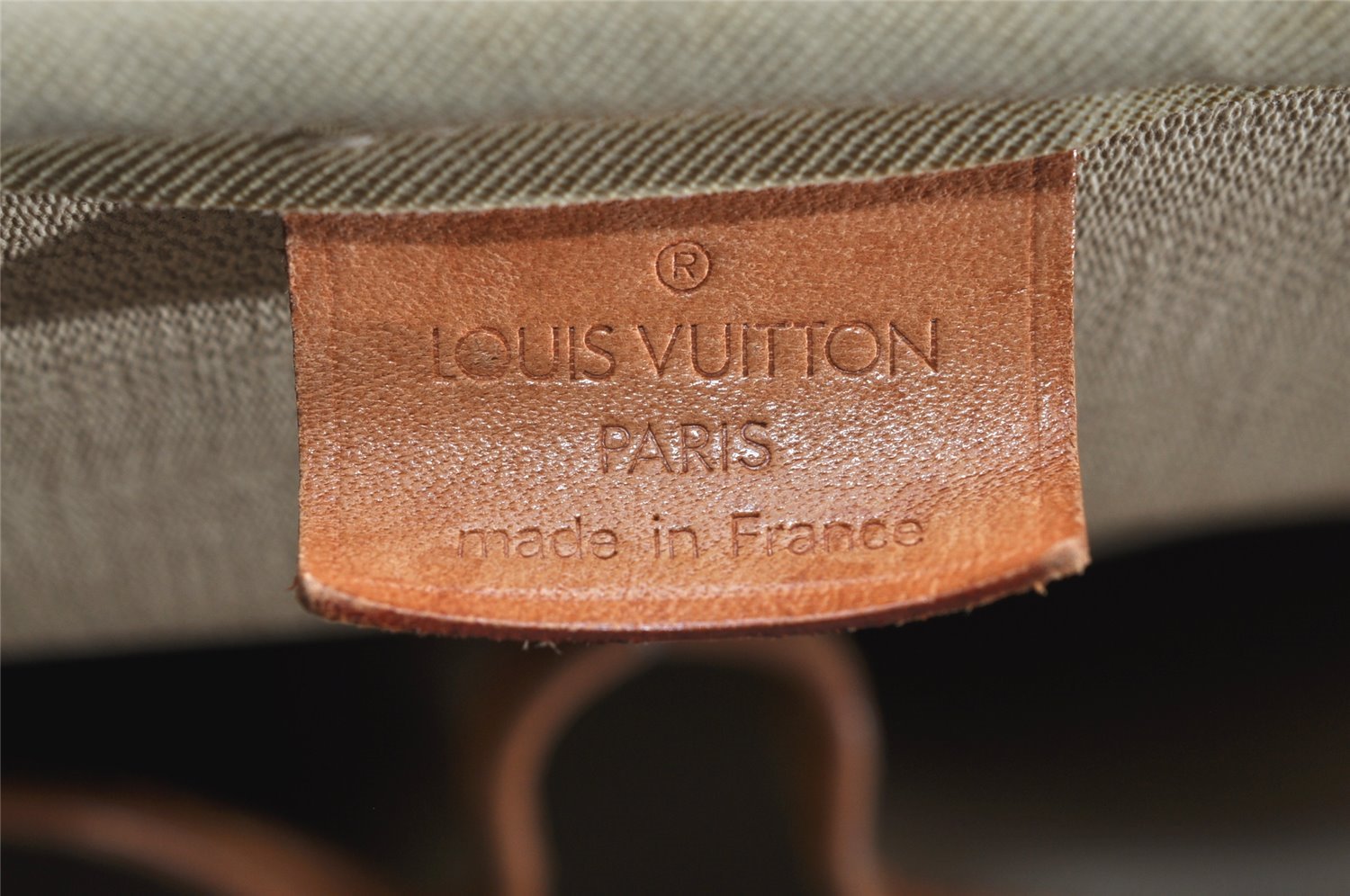 Authentic Louis Vuitton Monogram Deauville Hand Bag M47270 LV 6514K