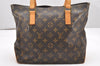 Authentic Louis Vuitton Monogram Cabas Piano Shoulder Tote Bag M51148 Junk 6515K