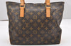 Authentic Louis Vuitton Monogram Cabas Piano Shoulder Tote Bag M51148 Junk 6515K