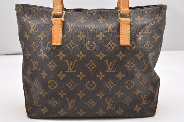 Authentic Louis Vuitton Monogram Cabas Piano Shoulder Tote Bag M51148 Junk 6515K