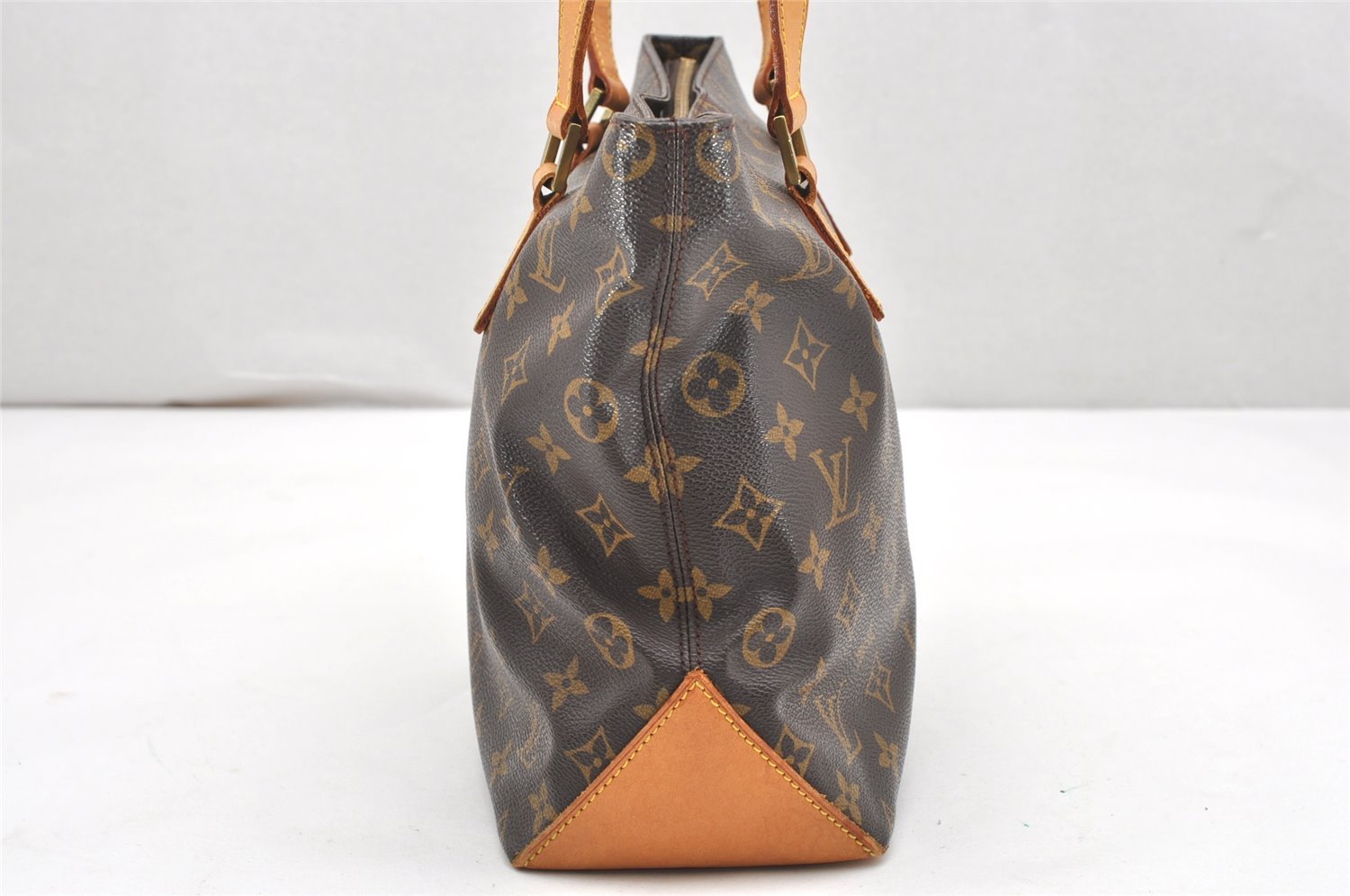 Authentic Louis Vuitton Monogram Cabas Piano Shoulder Tote Bag M51148 Junk 6515K