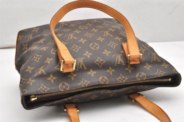 Authentic Louis Vuitton Monogram Cabas Piano Shoulder Tote Bag M51148 Junk 6515K