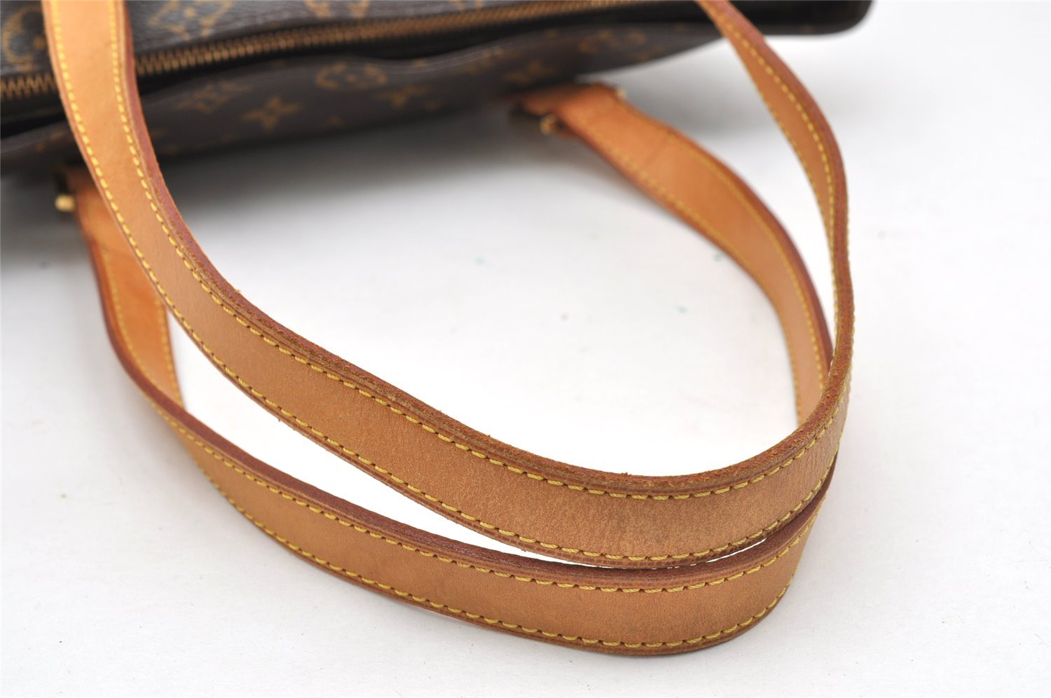 Authentic Louis Vuitton Monogram Cabas Piano Shoulder Tote Bag M51148 Junk 6515K