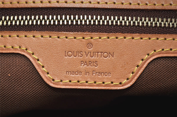 Authentic Louis Vuitton Monogram Cabas Piano Shoulder Tote Bag M51148 Junk 6515K