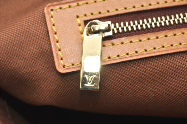 Authentic Louis Vuitton Monogram Cabas Piano Shoulder Tote Bag M51148 Junk 6515K