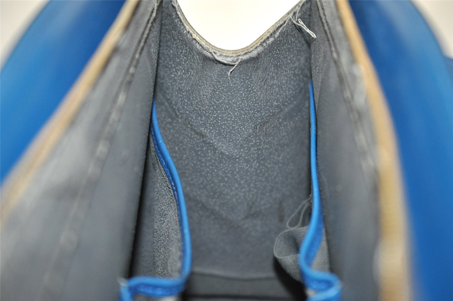 Authentic Louis Vuitton Epi Riviera Hand Bag Blue M48185 LV Junk 6516I