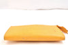 Authentic Louis Vuitton Epi Pochette Accessoires Pouch Yellow M52959 Junk 6516K
