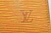 Authentic Louis Vuitton Epi Pochette Accessoires Pouch Yellow M52959 Junk 6516K