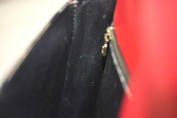 Authentic Louis Vuitton Epi Saint Cloud GM Shoulder Bag Red M52197 Junk 6517J