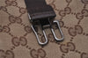 Authentic GUCCI Shoulder Cross Body Bag GG Canvas Leather 131211 Brown 6518I