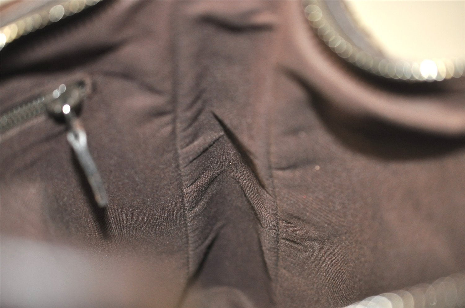 Authentic GUCCI Shoulder Cross Body Bag GG Canvas Leather 131211 Brown 6518I