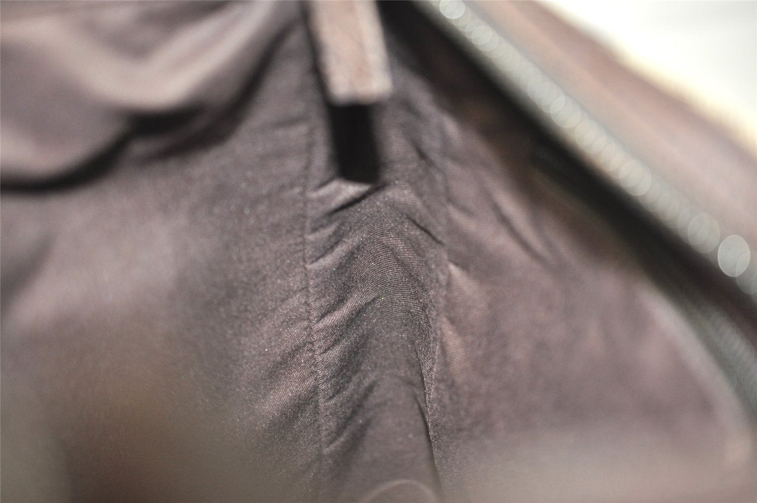 Authentic GUCCI Shoulder Cross Body Bag GG Canvas Leather 131211 Brown 6518I