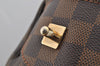 Authentic Louis Vuitton Damier Duomo Hand Boston Bag Purse N60008 LV 6518J