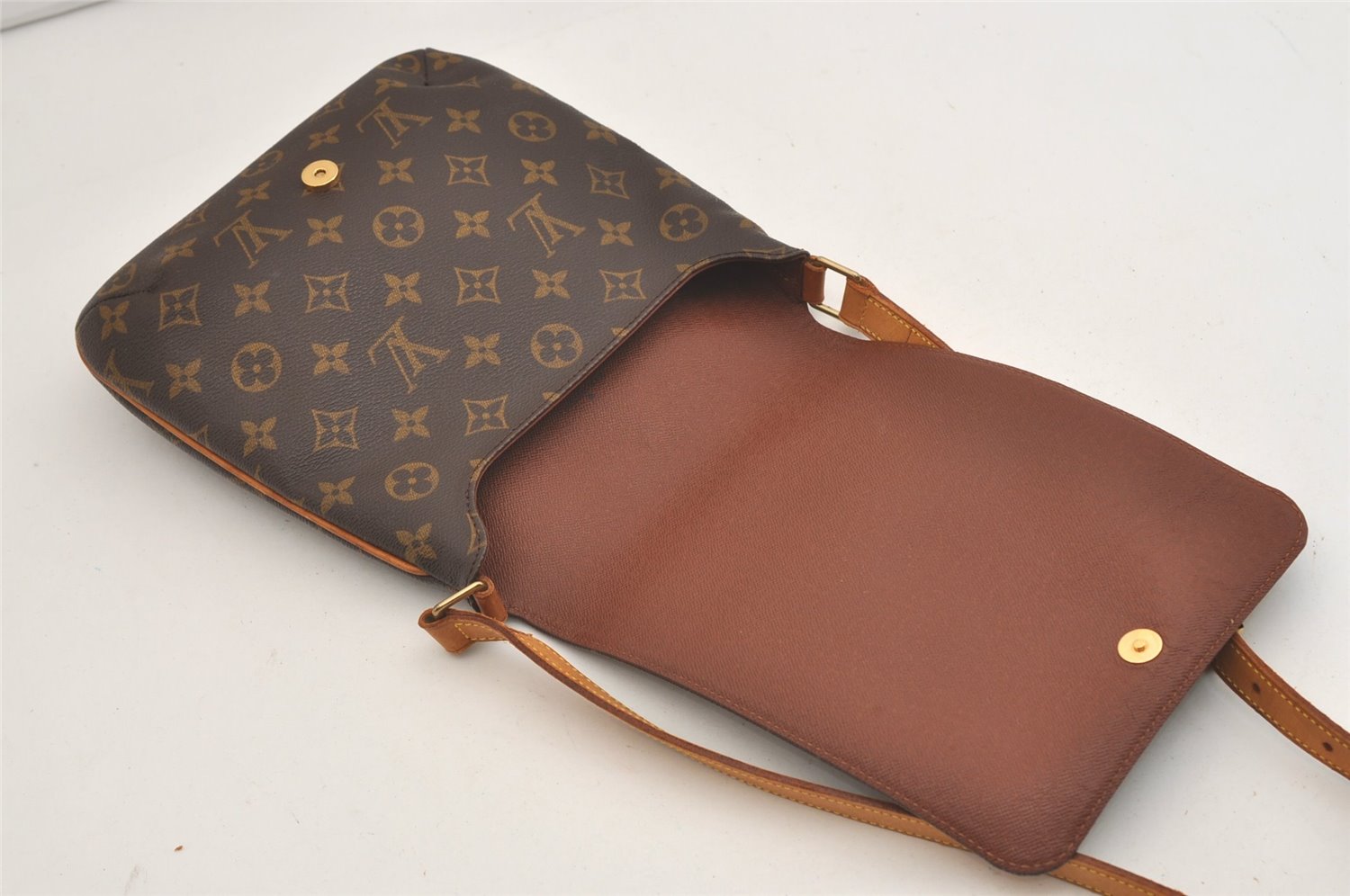 Authentic Louis Vuitton Monogram Musette Salsa Shoulder Bag Purse LV 6519J