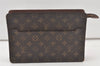 Authentic Louis Vuitton Monogram Pochette Homme Clutch Hand Bag M51795 LV 6519K
