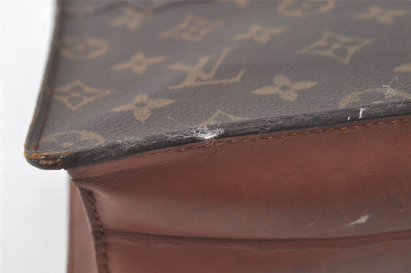 Authentic Louis Vuitton Monogram Pochette Homme Clutch Hand Bag M51795 LV 6519K