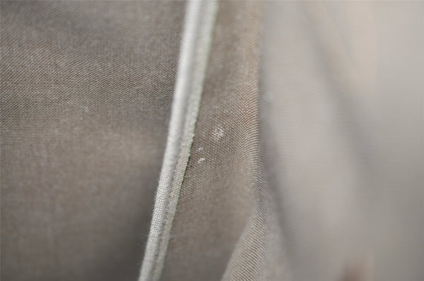 Authentic GUCCI Vintage Shoulder Tote Bag GG PVC Leather Brown 6521J