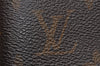 Authentic Louis Vuitton Monogram Compact Zip Bifold Wallet Purse M61667 LV 6523I