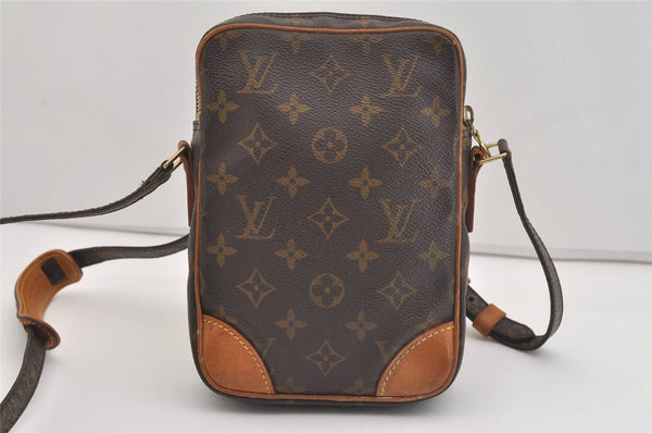 Authentic Louis Vuitton Monogram Danube Shoulder Cross Body Bag M45266 LV 6523J