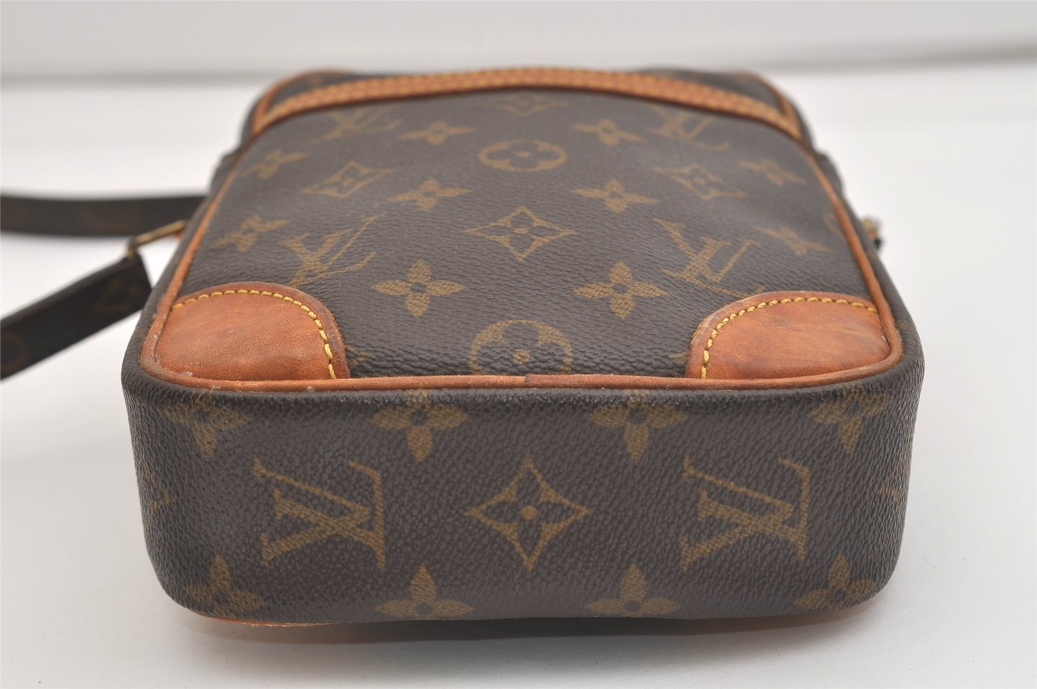 Authentic Louis Vuitton Monogram Danube Shoulder Cross Body Bag M45266 LV 6523J