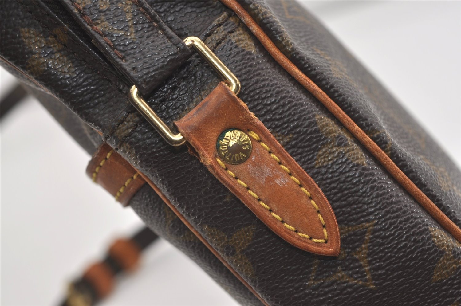 Authentic Louis Vuitton Monogram Danube Shoulder Cross Body Bag M45266 LV 6523J