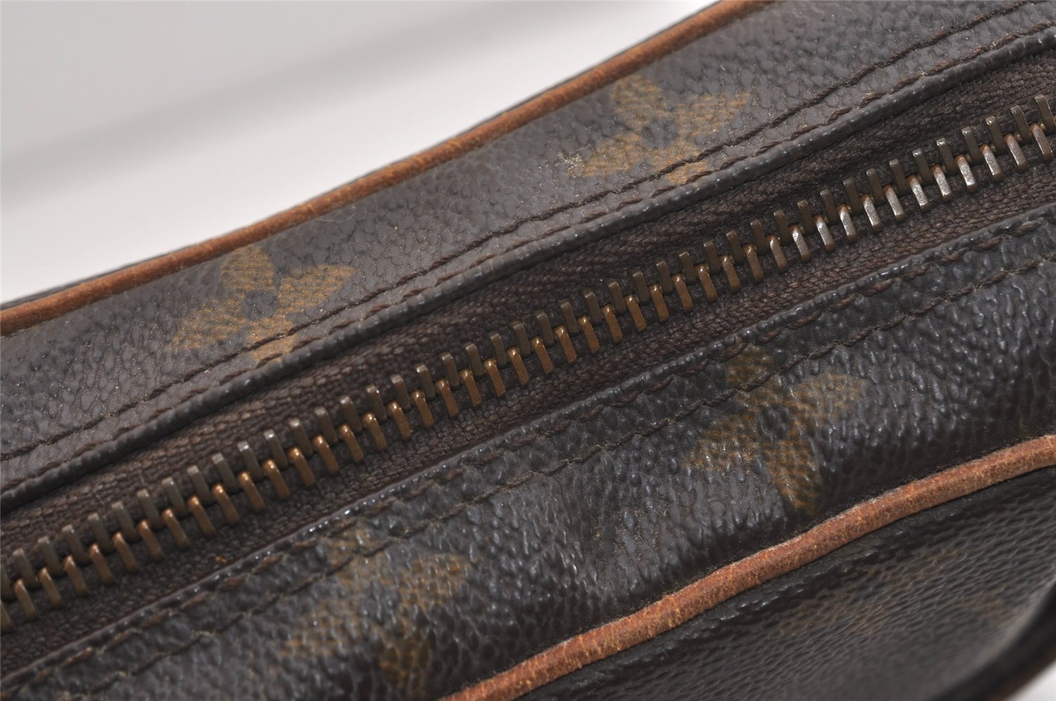 Authentic Louis Vuitton Monogram Danube Shoulder Cross Body Bag M45266 LV 6523J