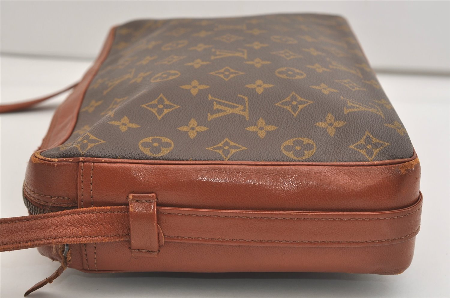 Authentic Louis Vuitton Monogram Sac Bandouliere 35 Shoulder Bag Old Model 6524J