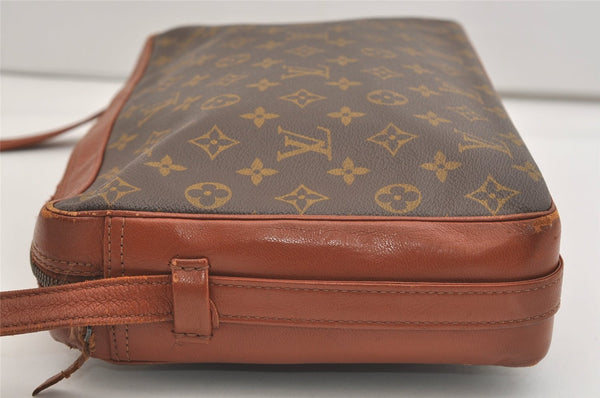 Authentic Louis Vuitton Monogram Sac Bandouliere 35 Shoulder Bag Old Model 6524J