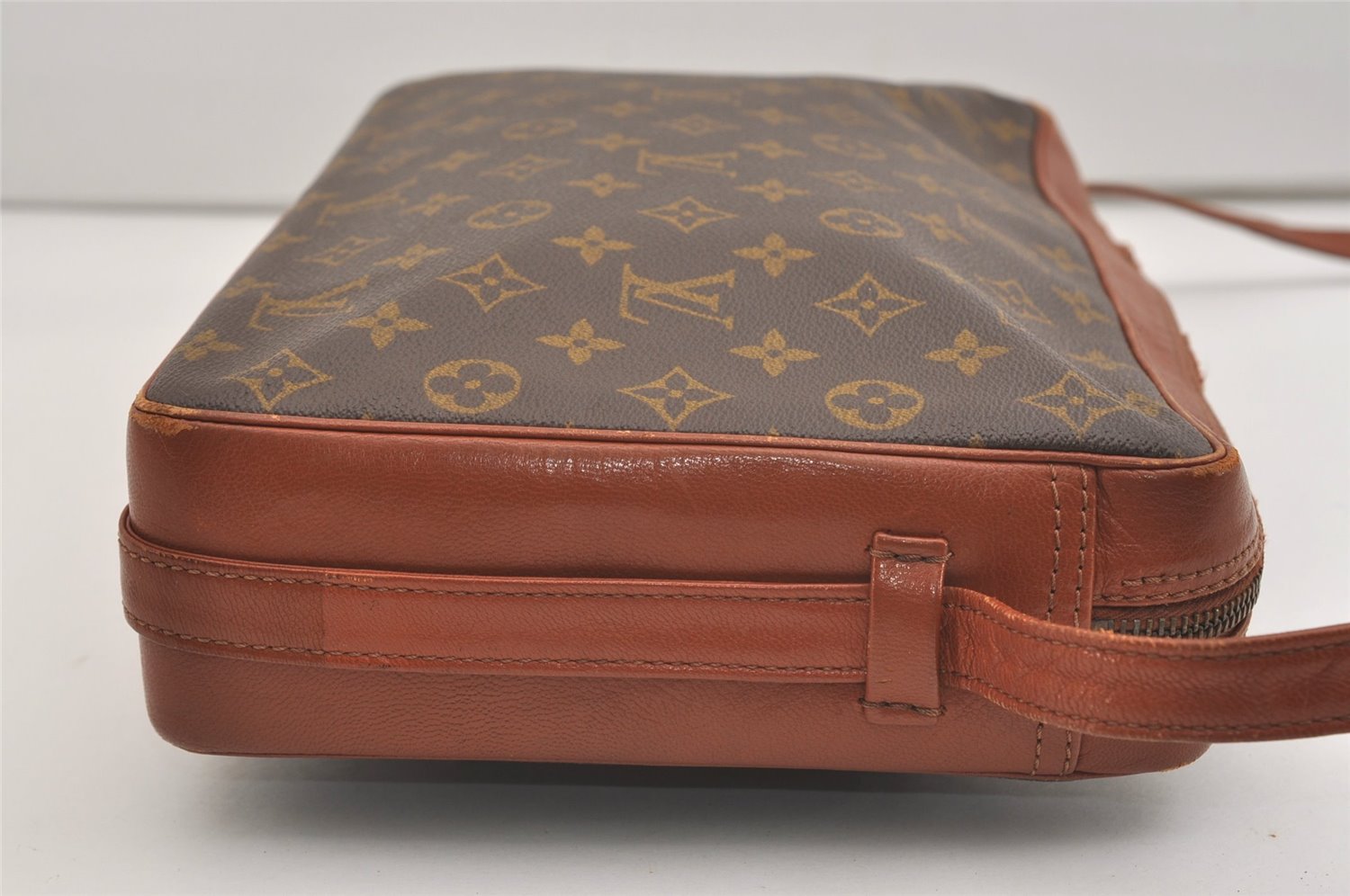 Authentic Louis Vuitton Monogram Sac Bandouliere 35 Shoulder Bag Old Model 6524J
