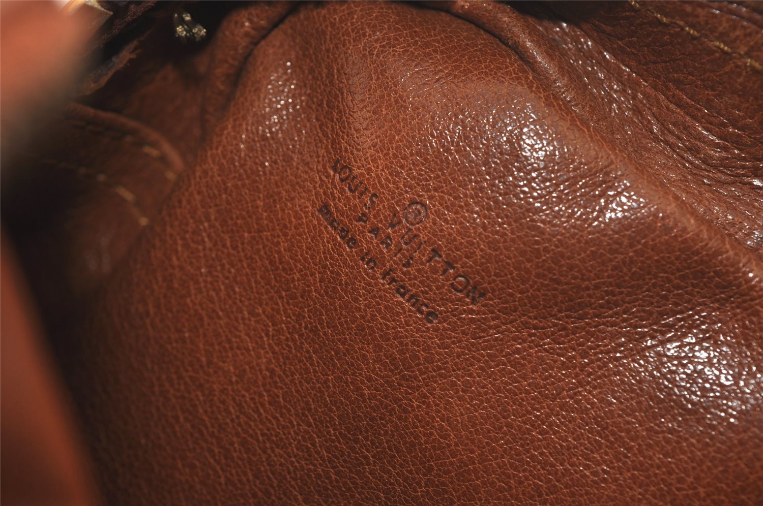 Authentic Louis Vuitton Monogram Sac Bandouliere 35 Shoulder Bag Old Model 6524J