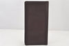 Auth Louis Vuitton Taiga Porte Valeurs Cartes Credit Wallet M30398 Brown 6524K