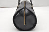 Authentic Louis Vuitton Epi Soufflot Black Hand Bag M52222 LV 6525K