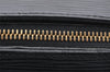 Authentic Louis Vuitton Epi Soufflot Black Hand Bag M52222 LV 6525K