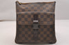 Authentic Louis Vuitton Damier Pochette Melville N51127 Shoulder Cross Bag 6526J