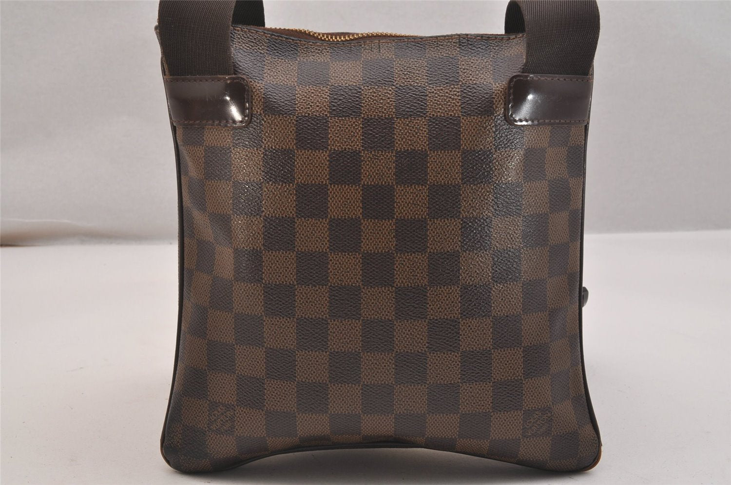 Authentic Louis Vuitton Damier Pochette Melville N51127 Shoulder Cross Bag 6526J