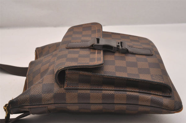 Authentic Louis Vuitton Damier Pochette Melville N51127 Shoulder Cross Bag 6526J