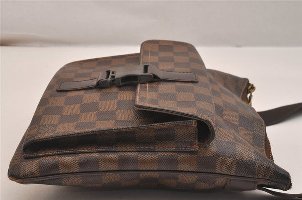 Authentic Louis Vuitton Damier Pochette Melville N51127 Shoulder Cross Bag 6526J