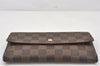 Authentic Louis Vuitton Damier Portefeuille International Wallet N61217 LV 6526K