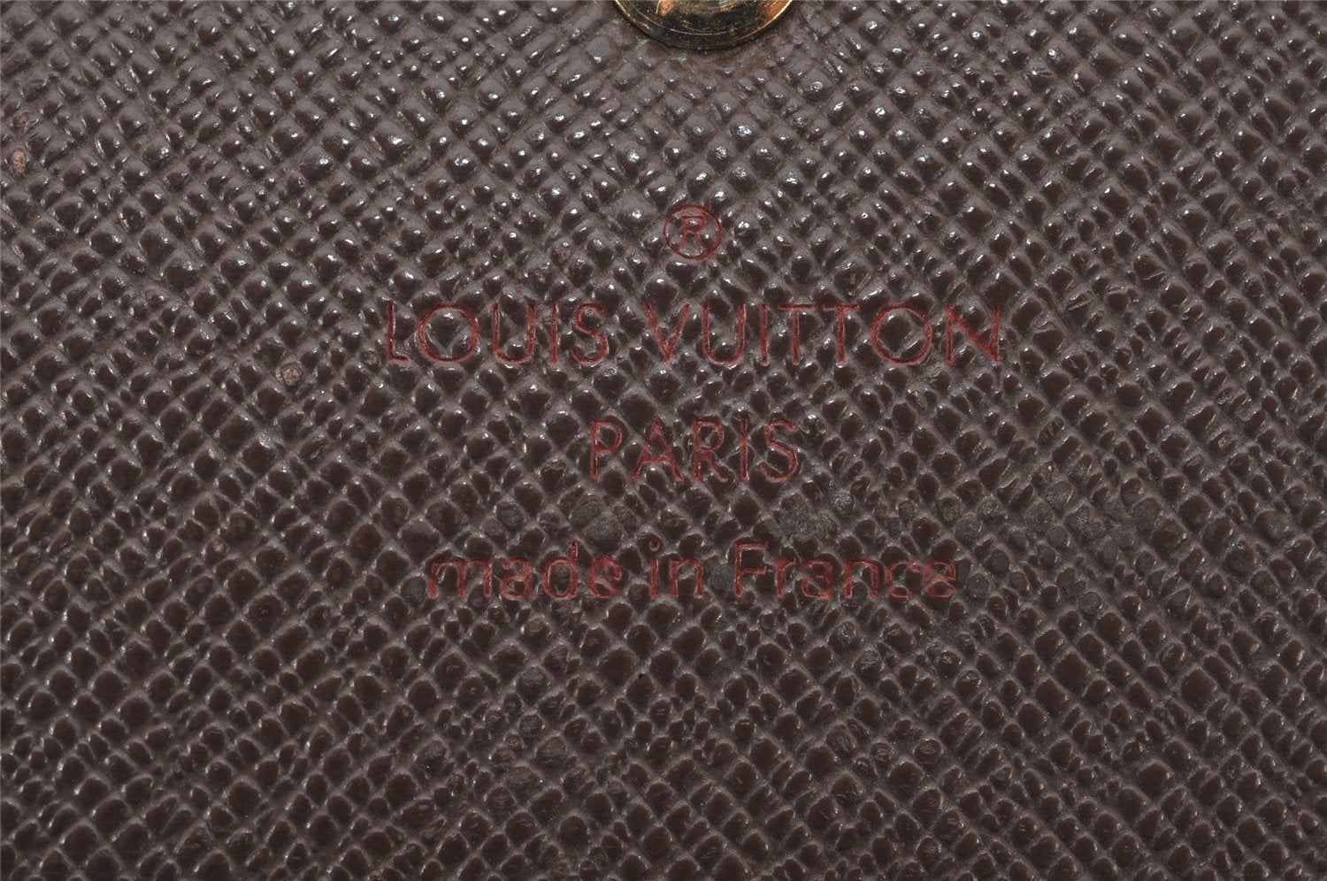 Authentic Louis Vuitton Damier Portefeuille International Wallet N61217 LV 6526K