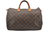 Authentic Louis Vuitton Monogram Speedy 35 Hand Boston Bag M41524 LV Junk 6527K