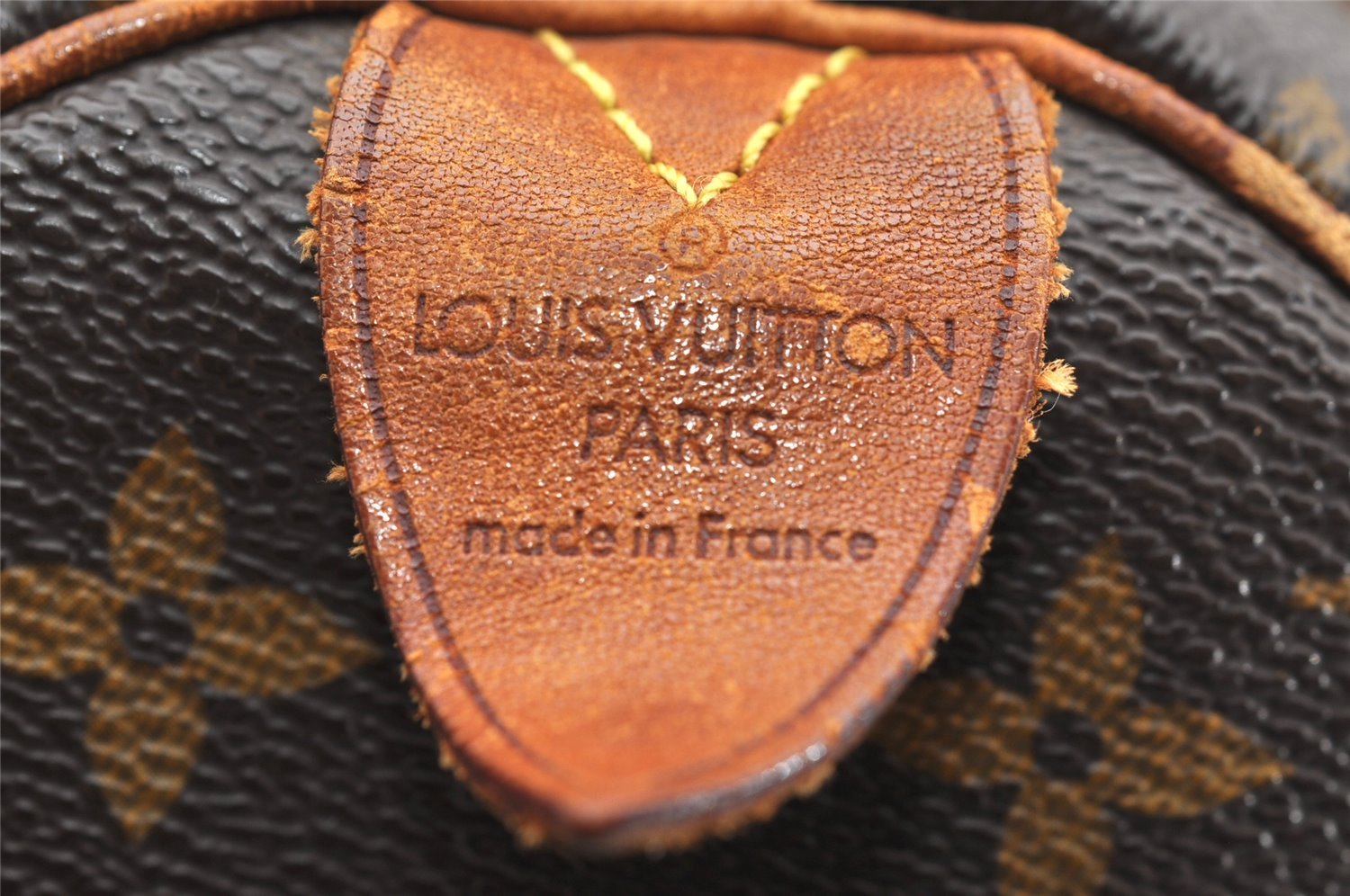 Authentic Louis Vuitton Monogram Speedy 35 Hand Boston Bag M41524 LV Junk 6527K