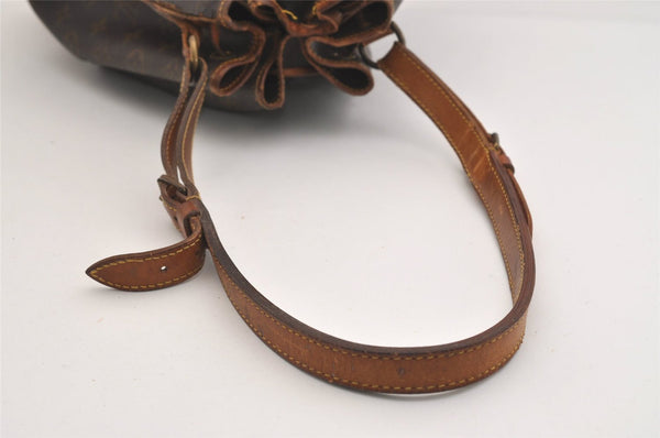 Authentic Louis Vuitton Monogram Noe Shoulder Drawstring Bag M42224 LV 6528J