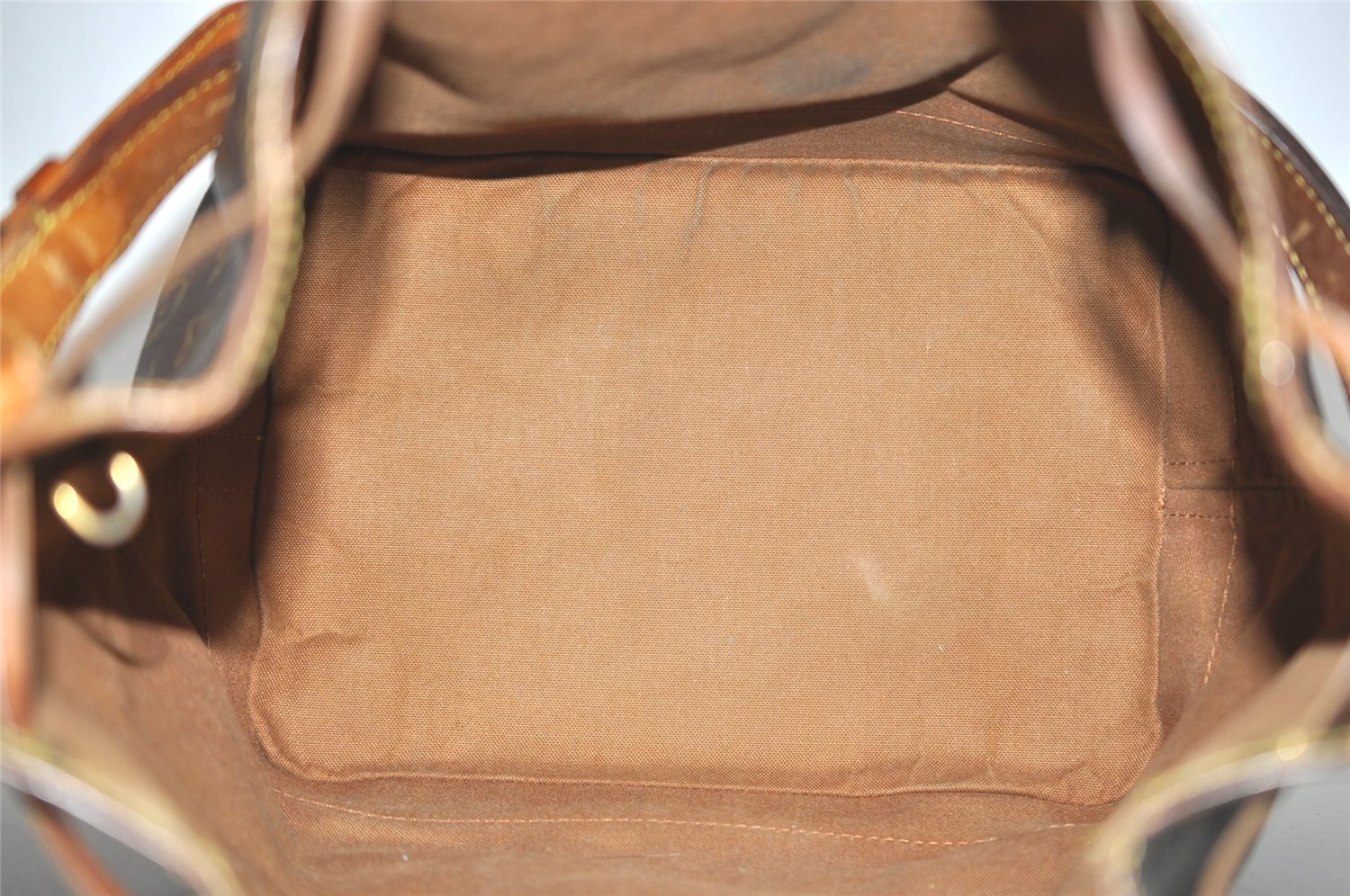 Authentic Louis Vuitton Monogram Noe Shoulder Drawstring Bag M42224 LV 6528J